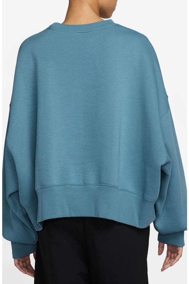 Phoenix Fleece Crewneck Sweatshirt, Alternate, color, SMOKEY BLUE/ SAIL