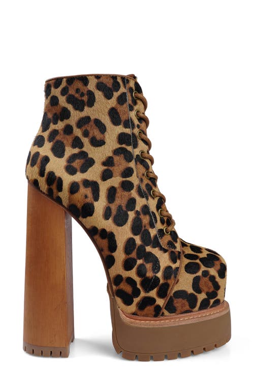 Zigi Adelina Platform Bootie In Animal Print