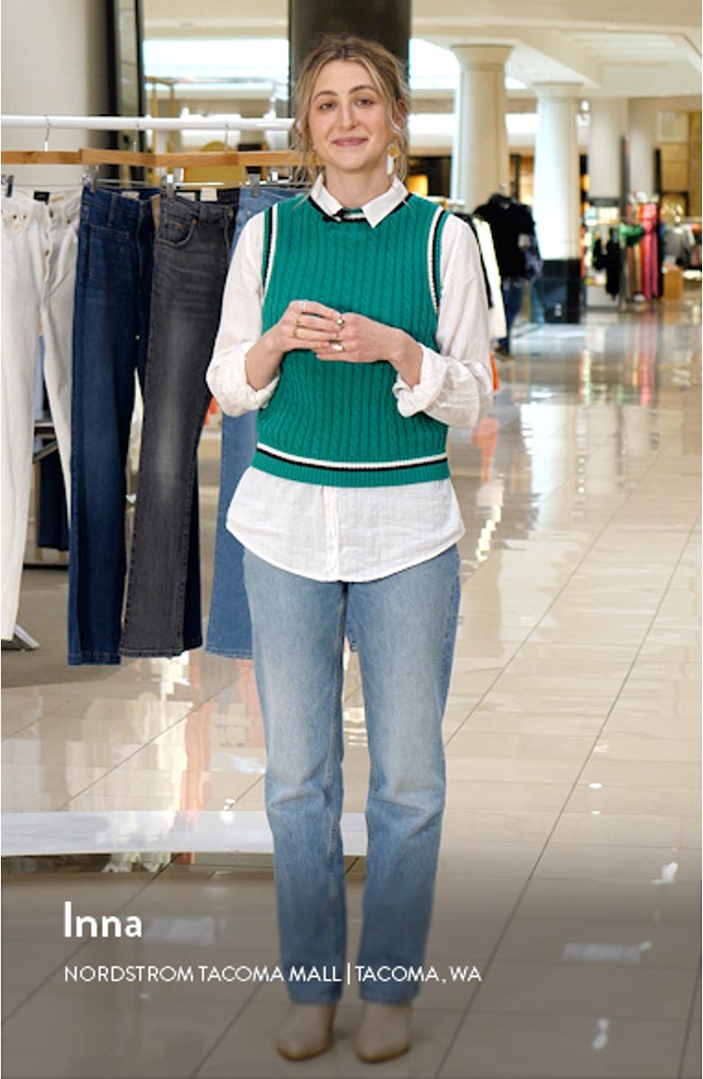 Cable Stitch Sweater Vest, sales video thumbnail