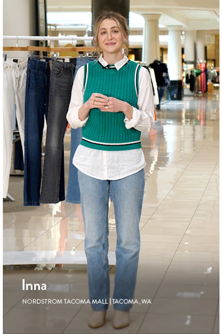 Cable Stitch Sweater Vest video