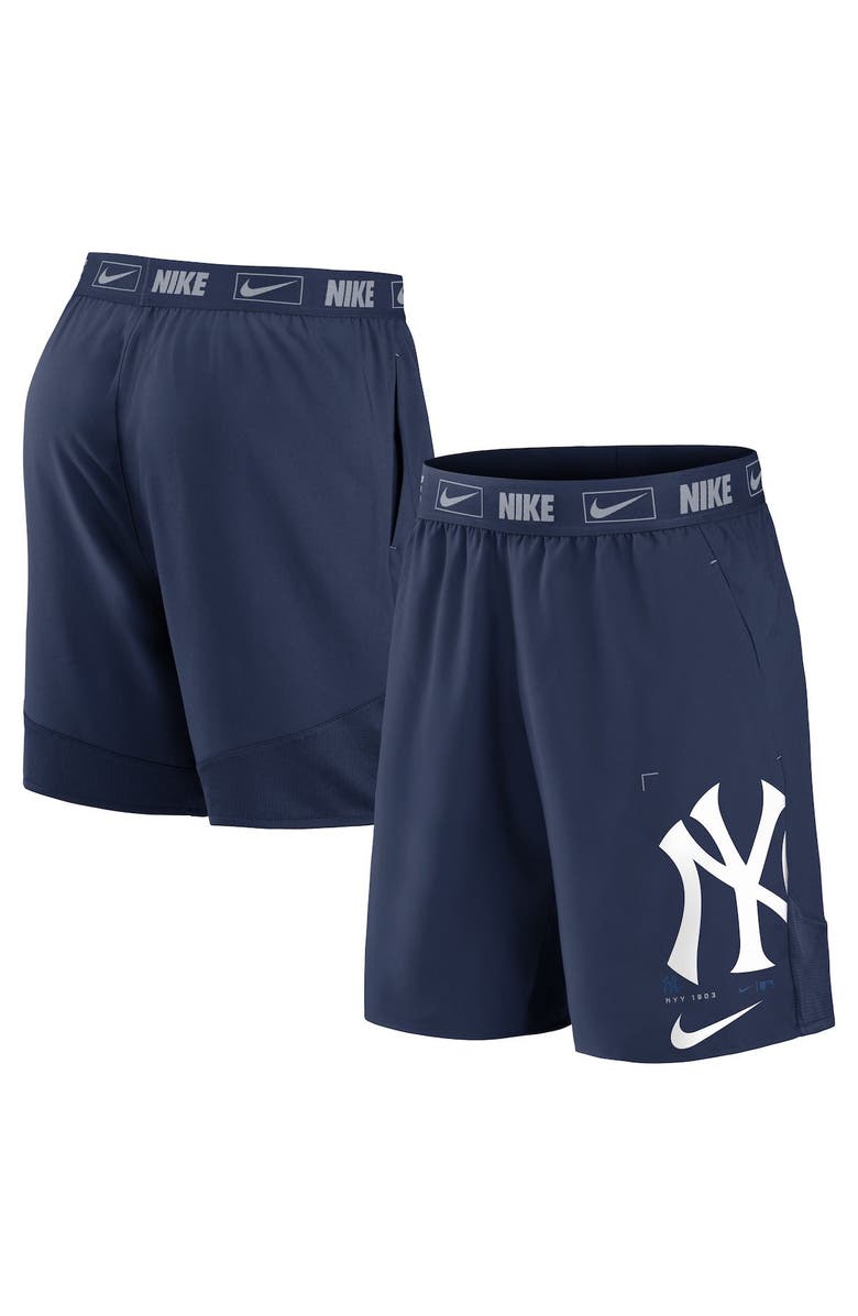 Nike Men's Nike Navy New York Yankees Bold Express Performance Shorts, Main, color, 