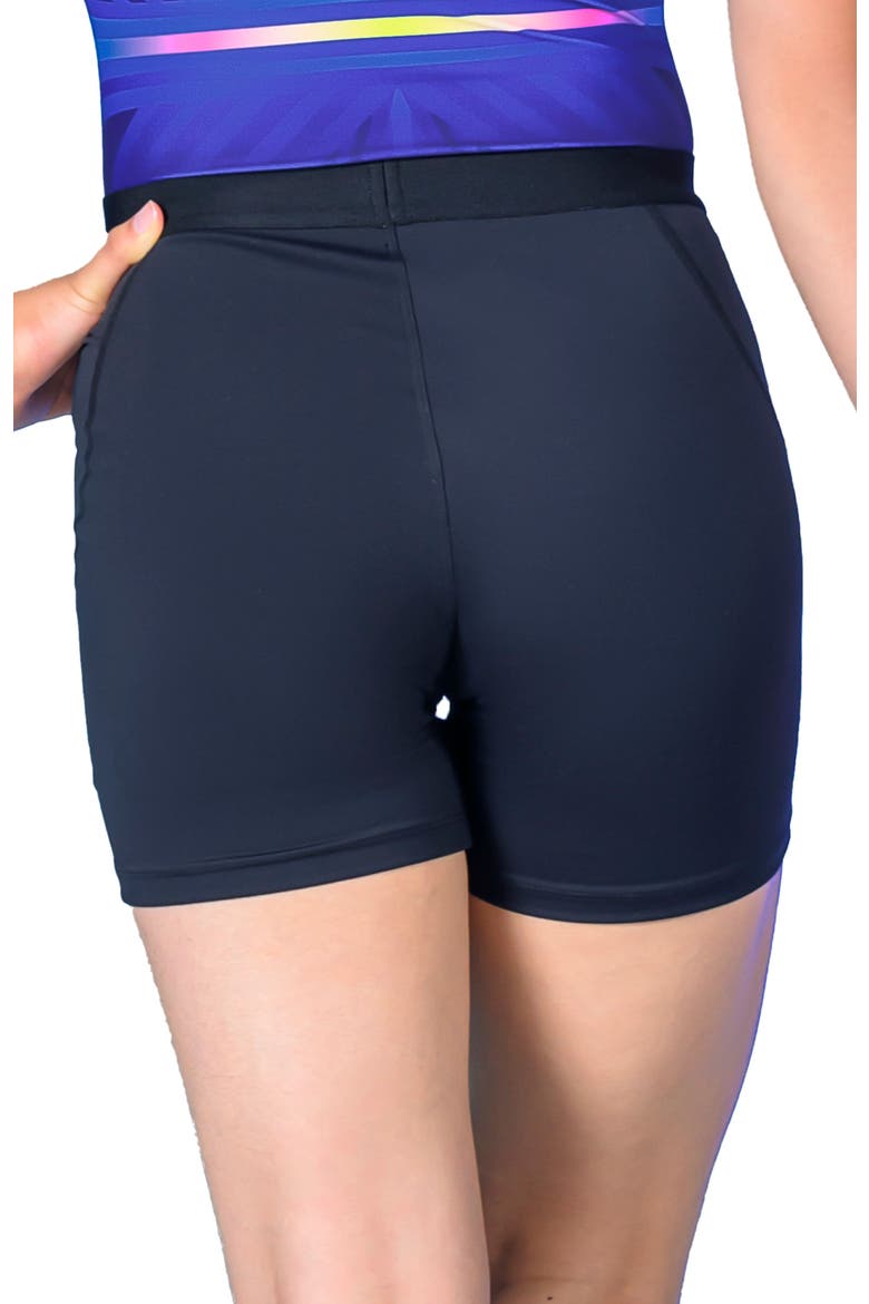 Compression Biker Short, Alternate, color, Black