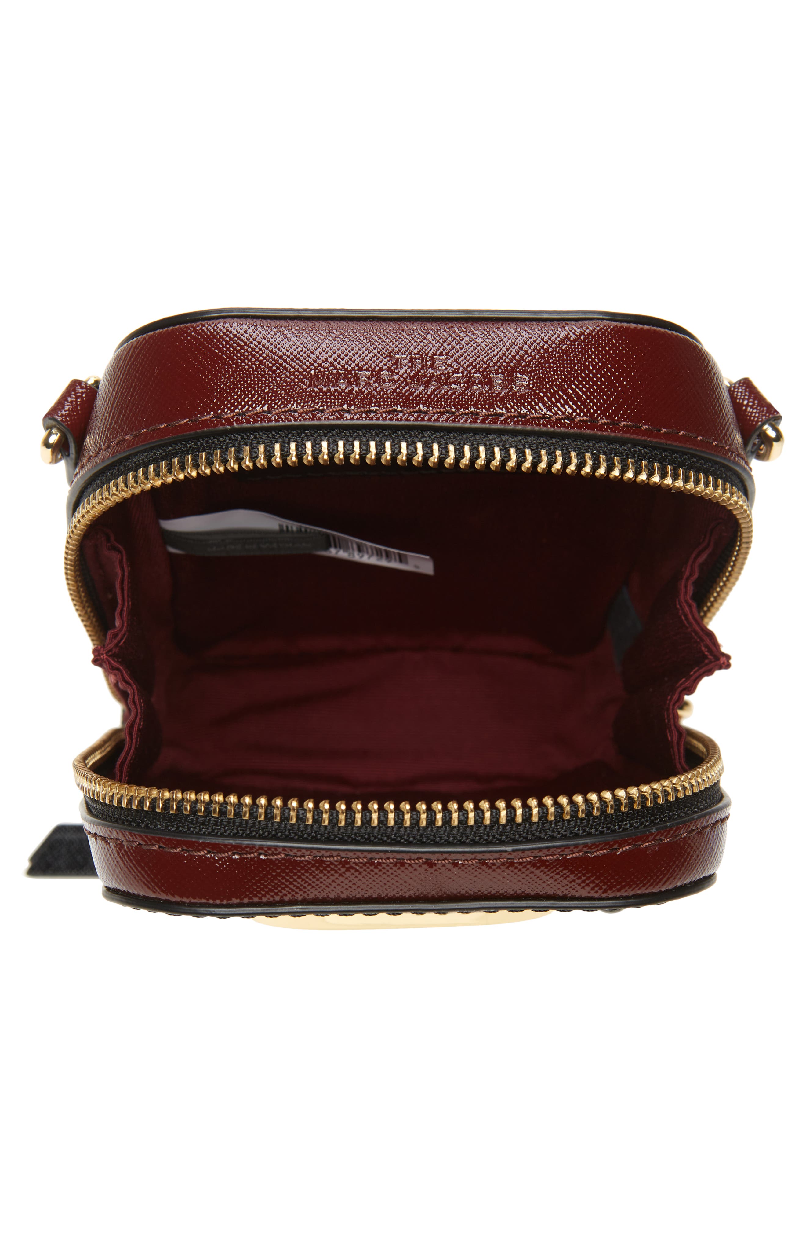 Marc Jacobs The Marc Jacobs The Hot Shot Saffiano Leather Shoulder Bag, Alternate, color, 