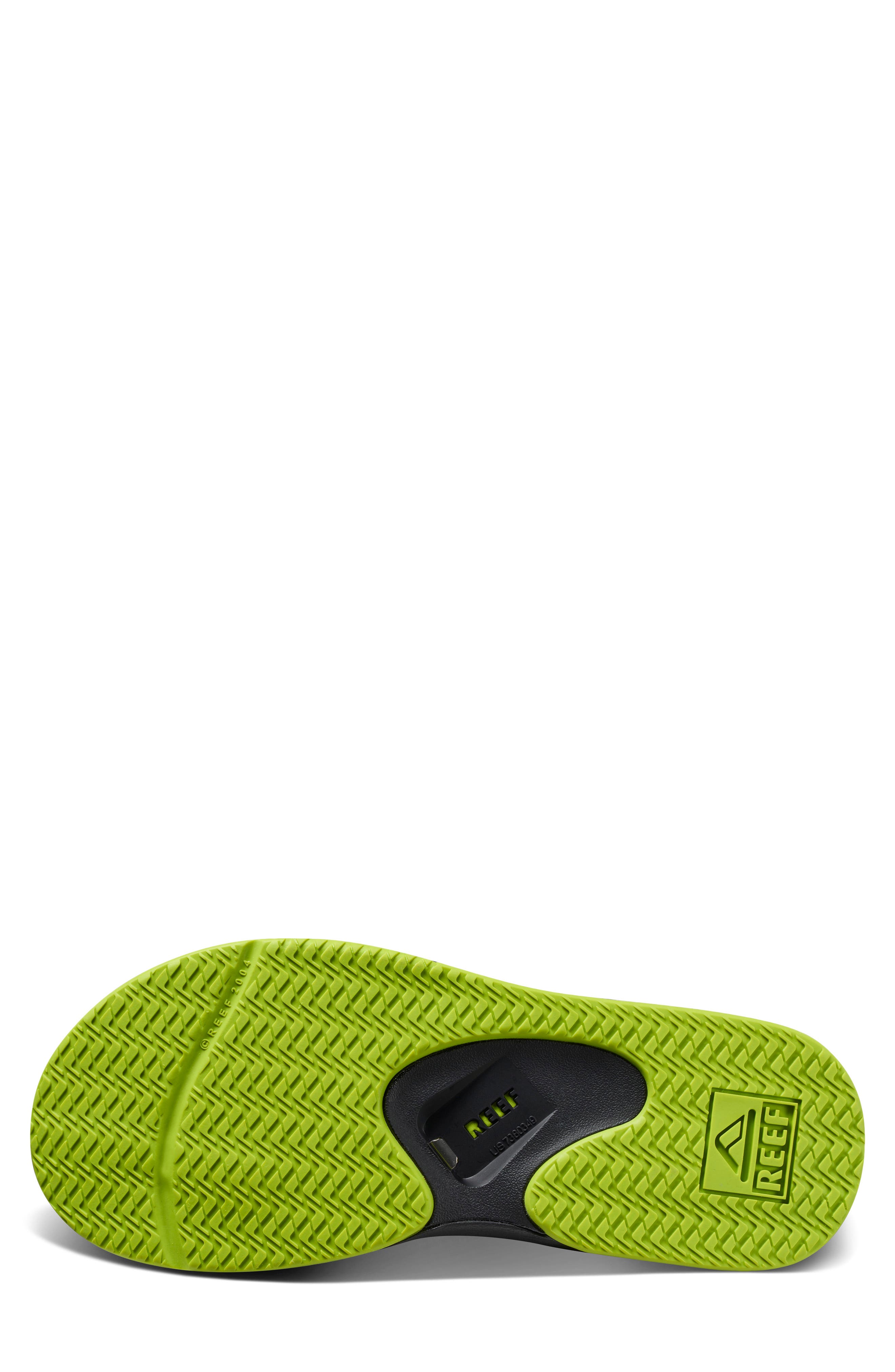 Reef Fanning Flip Flop, Alternate, color, Swell Checkers