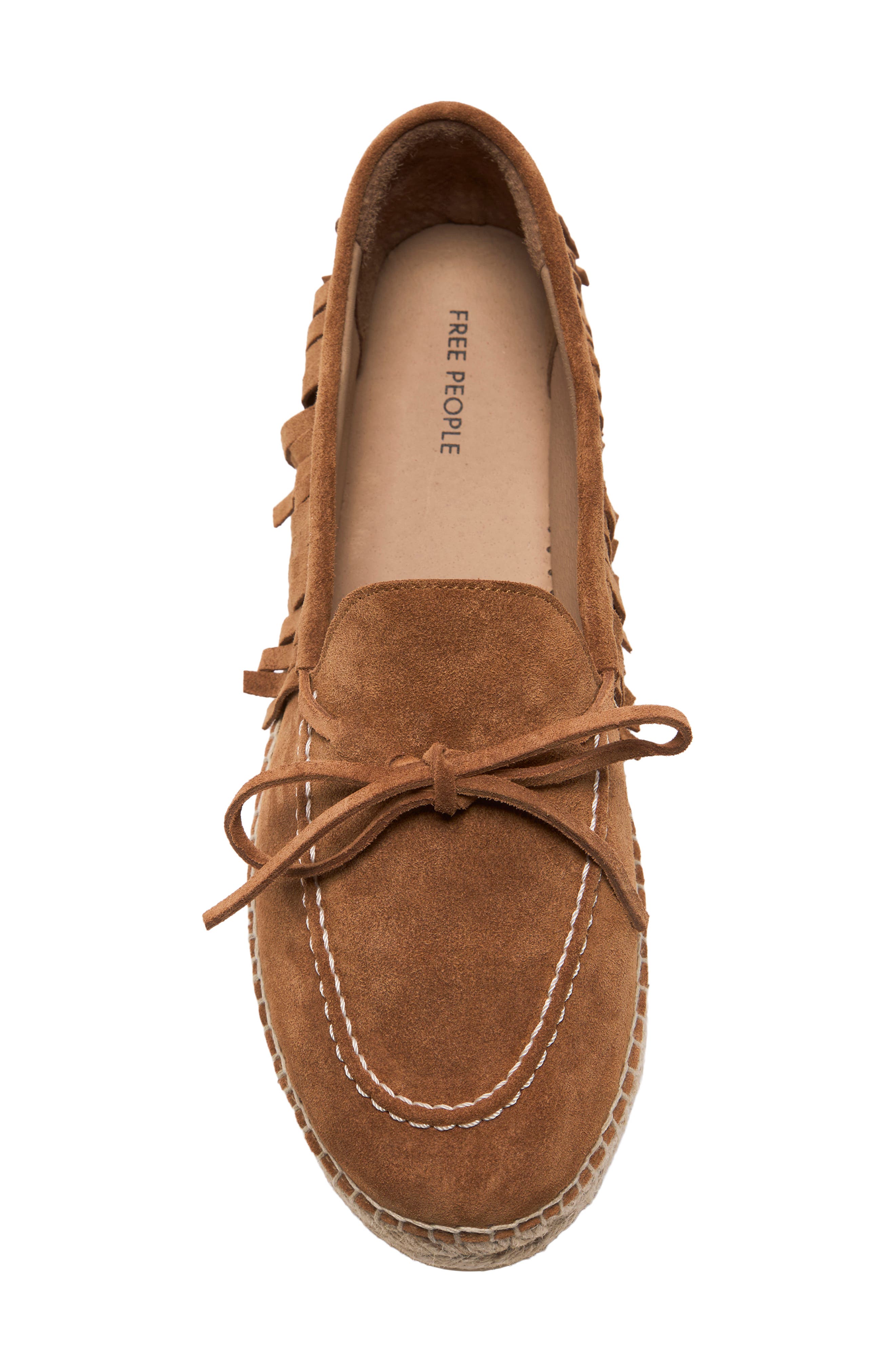 Free People Faraway Fringe Espadrille, Alternate, color, 