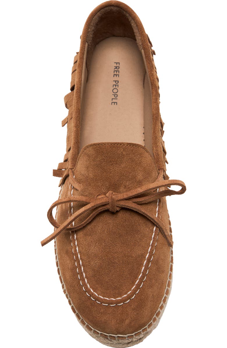 Free People Faraway Fringe Espadrille, Alternate, color,