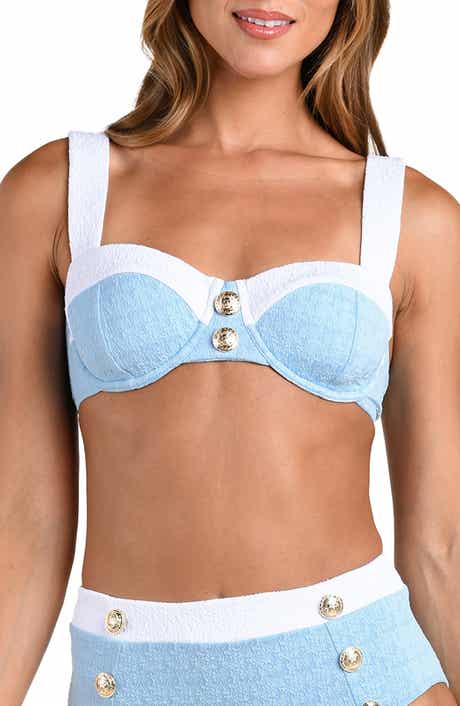 Alexandria Colorblock Bikini Top