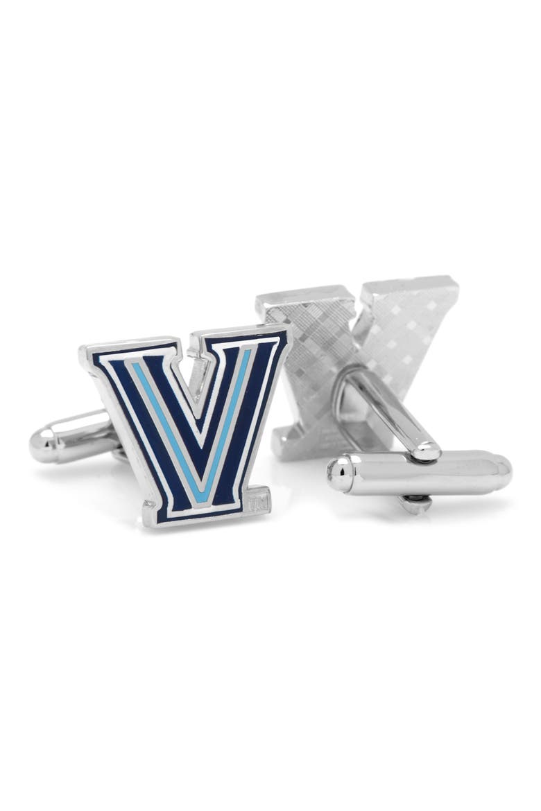 Villanova Wildcats Cuff Links, Alternate, color, BLUE