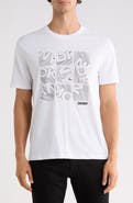 DKNY SPORTSWEAR Boucing Box Graphic T-Shirt