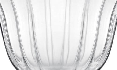 Luigi Bormioli Bach Set Of 4 Retro Champagne Glasses In Transparent