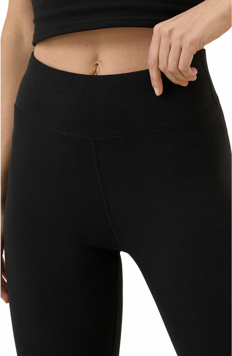 Pact Organic Cotton On the Go-To Legging, Alternate, color, Black