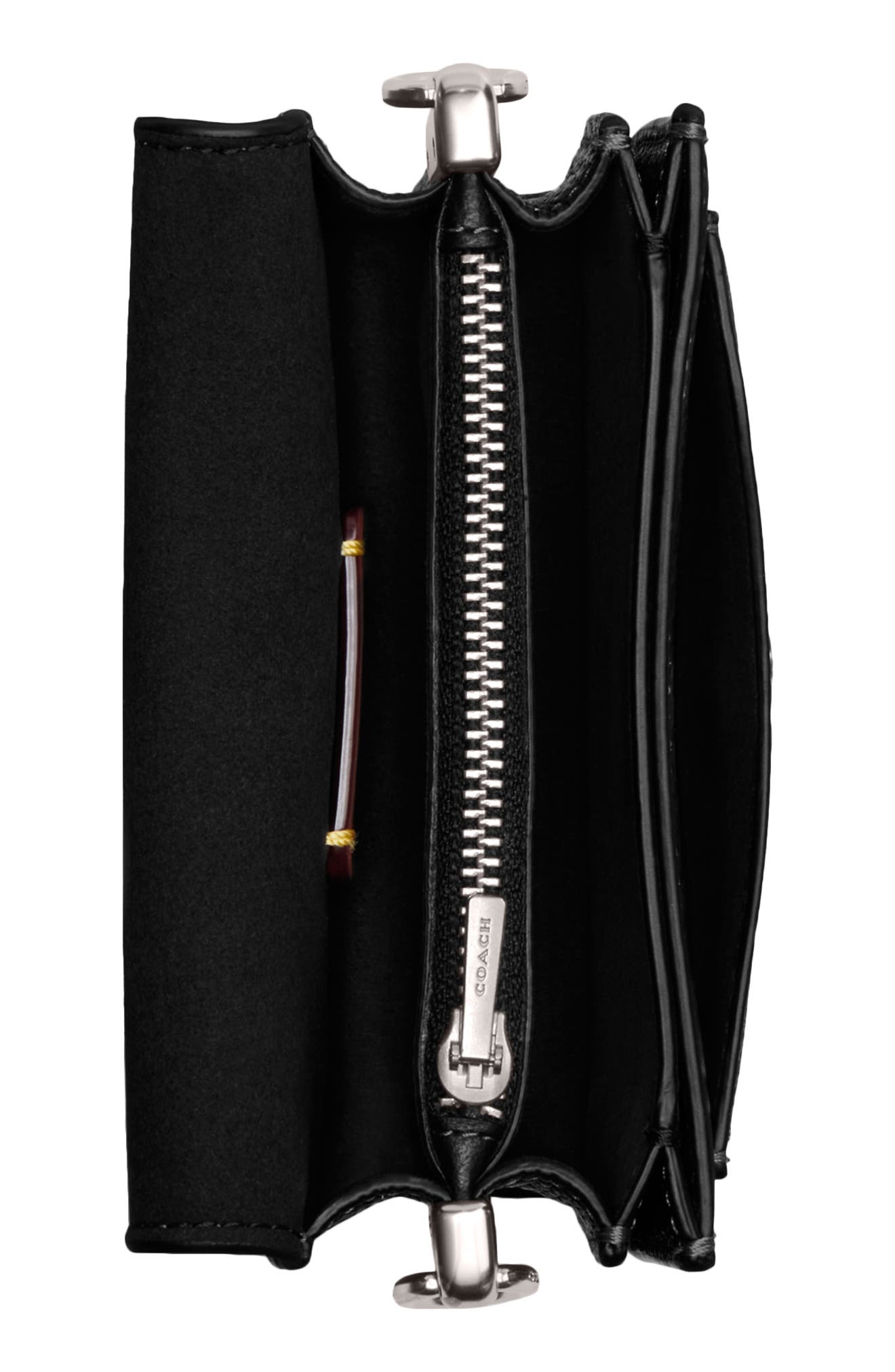 COACH Tabby 12 Leather Crossbody Bag, Alternate, color, 