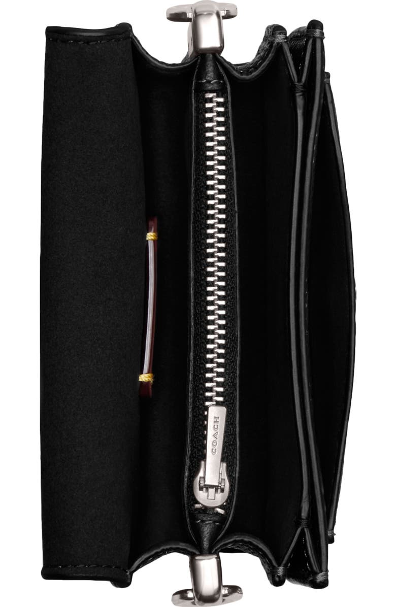 COACH Tabby 12 Leather Crossbody Bag, Alternate, color,