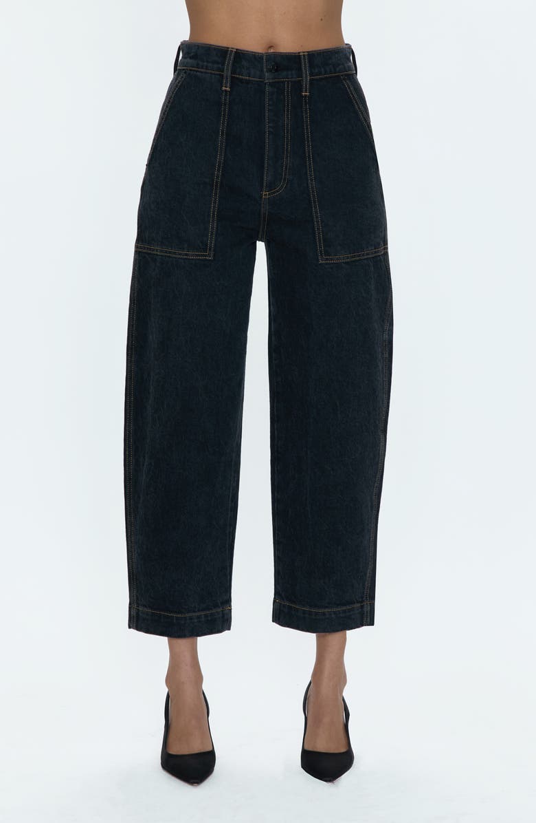 Pistola Turner High Waist Ankle Straight Leg Jeans, Main, color,