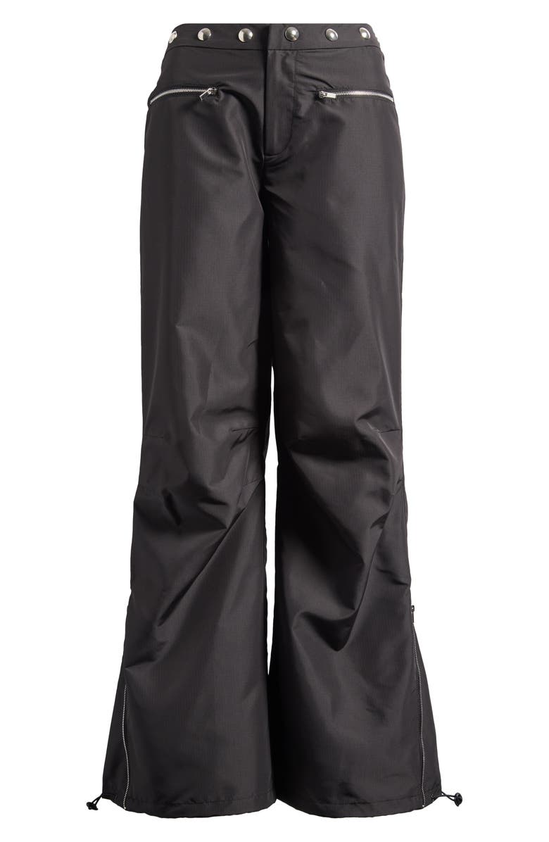 JADED LONDON Minimal Cargo Trousers, Alternate, color, Black
