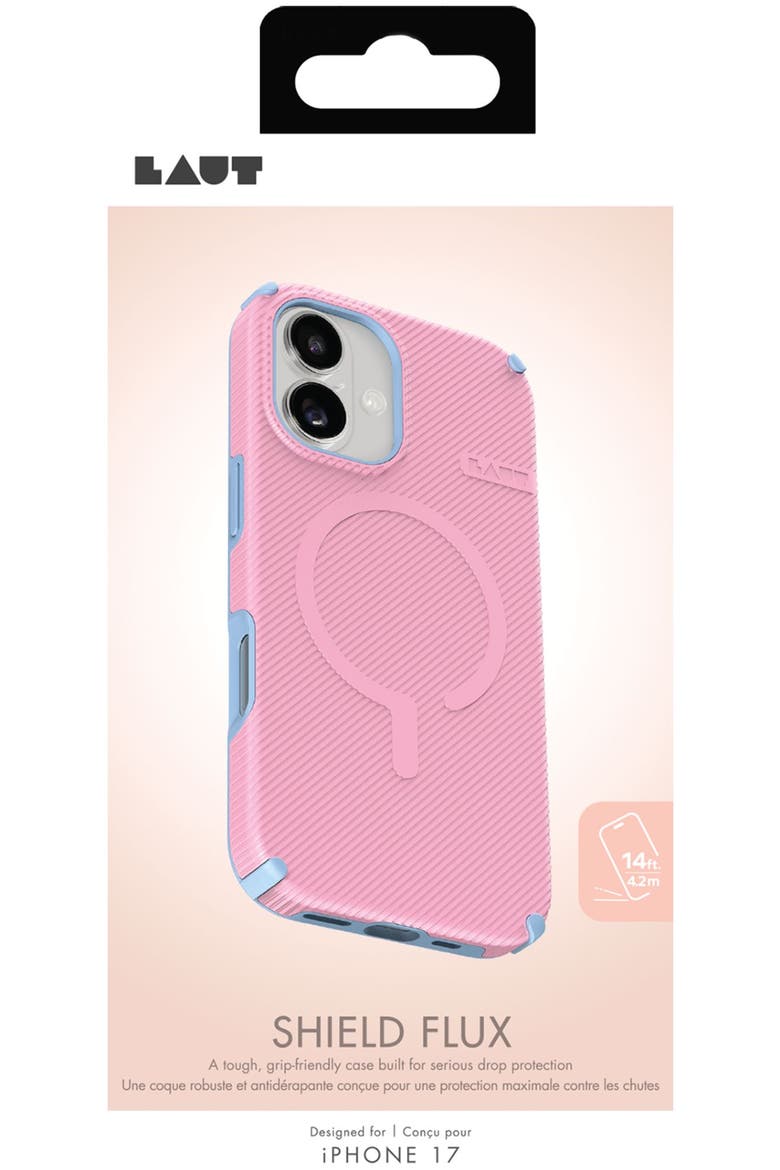 Shield Flux MagSafe Case for Apple iPhone 17, Alternate, color, Pink