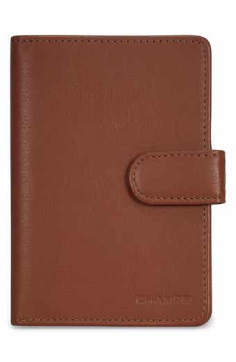 CHAMPS Leather Passport Case