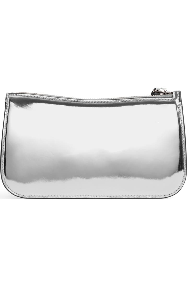 COACH Penn Metallic Leather Shoulder Bag, Alternate, color,