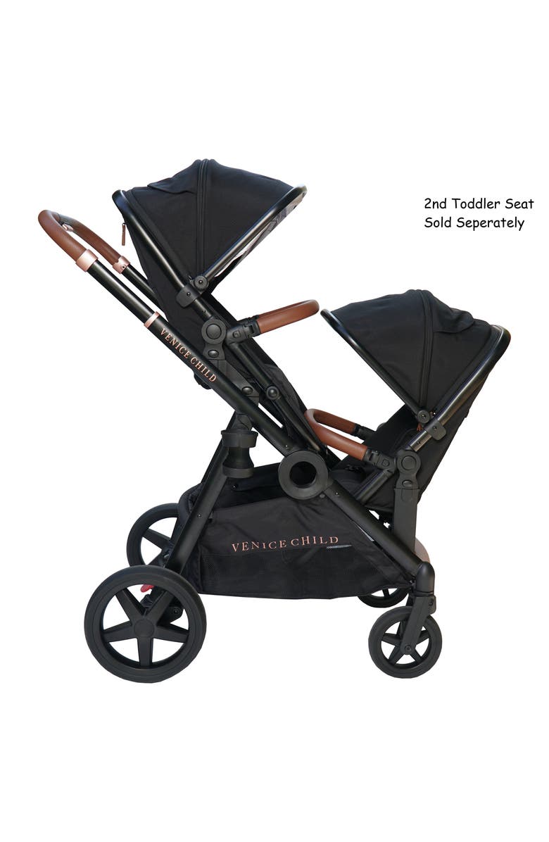 Venice Child Maverick Full Size Stroller, Alternate, color, Eclipse Black