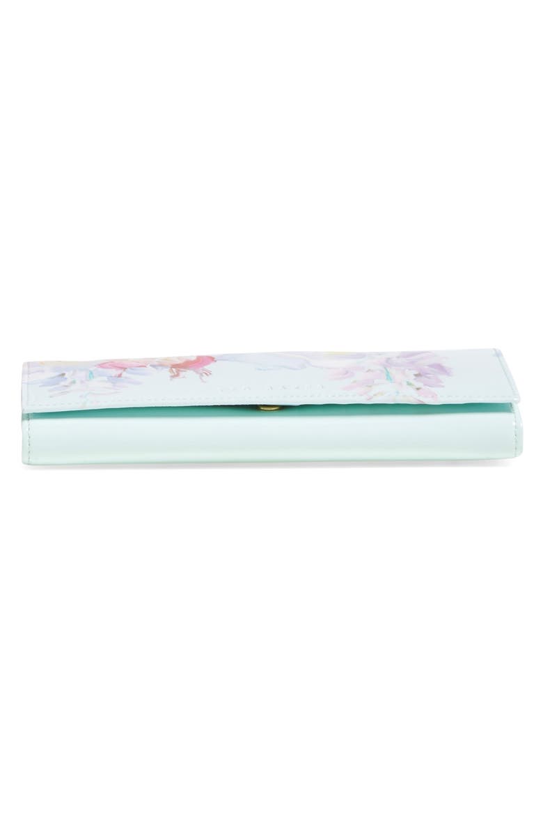 'Hanging Garden' Matinee Wallet, Alternate, color, MINT