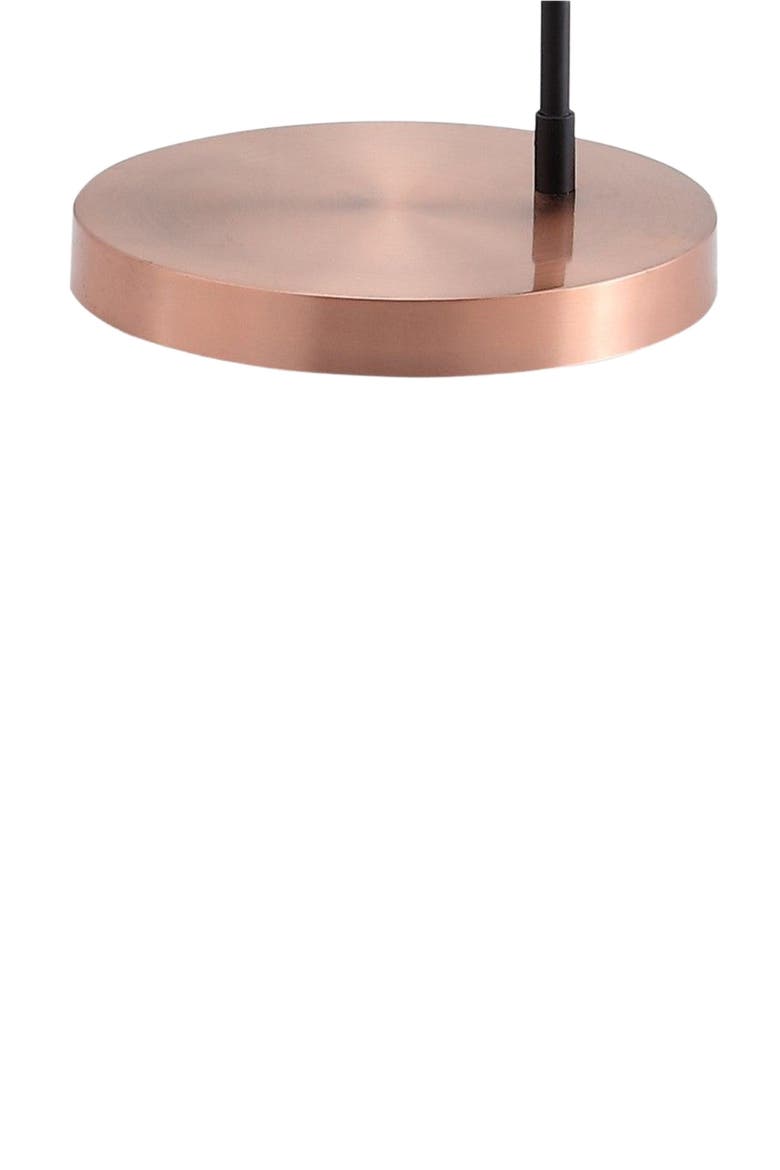 Brady 59.50" Metal LED Task Floor Lamp, Copper/Black, Alternate, color, Copper/Black