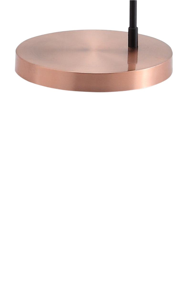 JONATHAN Y Brady 59.50" Metal LED Task Floor Lamp, Copper/Black, Alternate, color, Copper/Black
