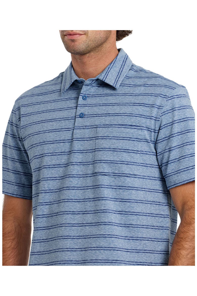 Shank Upf 50 Polo Short Sleeve Shirt, Main, color, RIVIERA