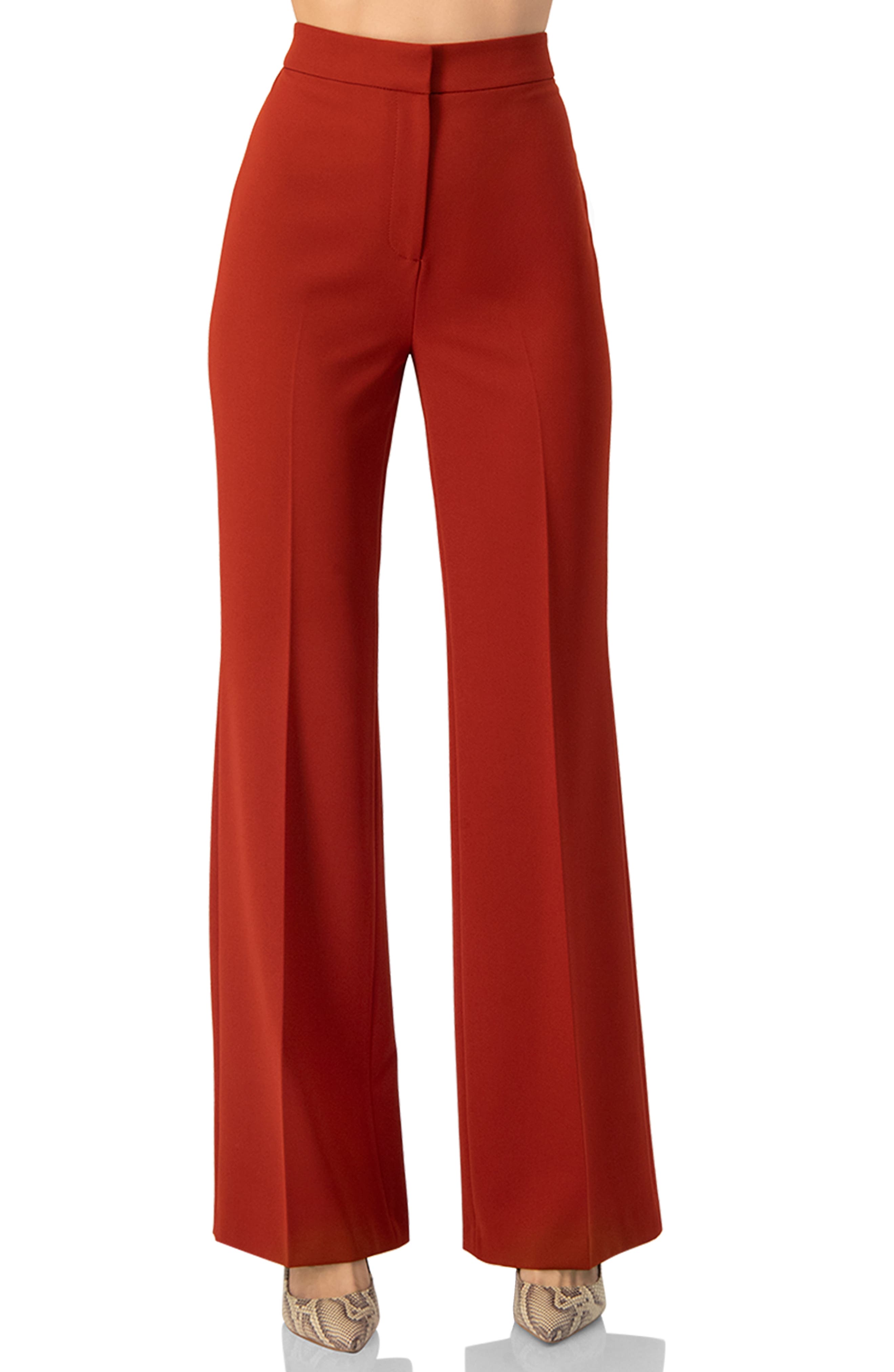Semi-Flared Trousers