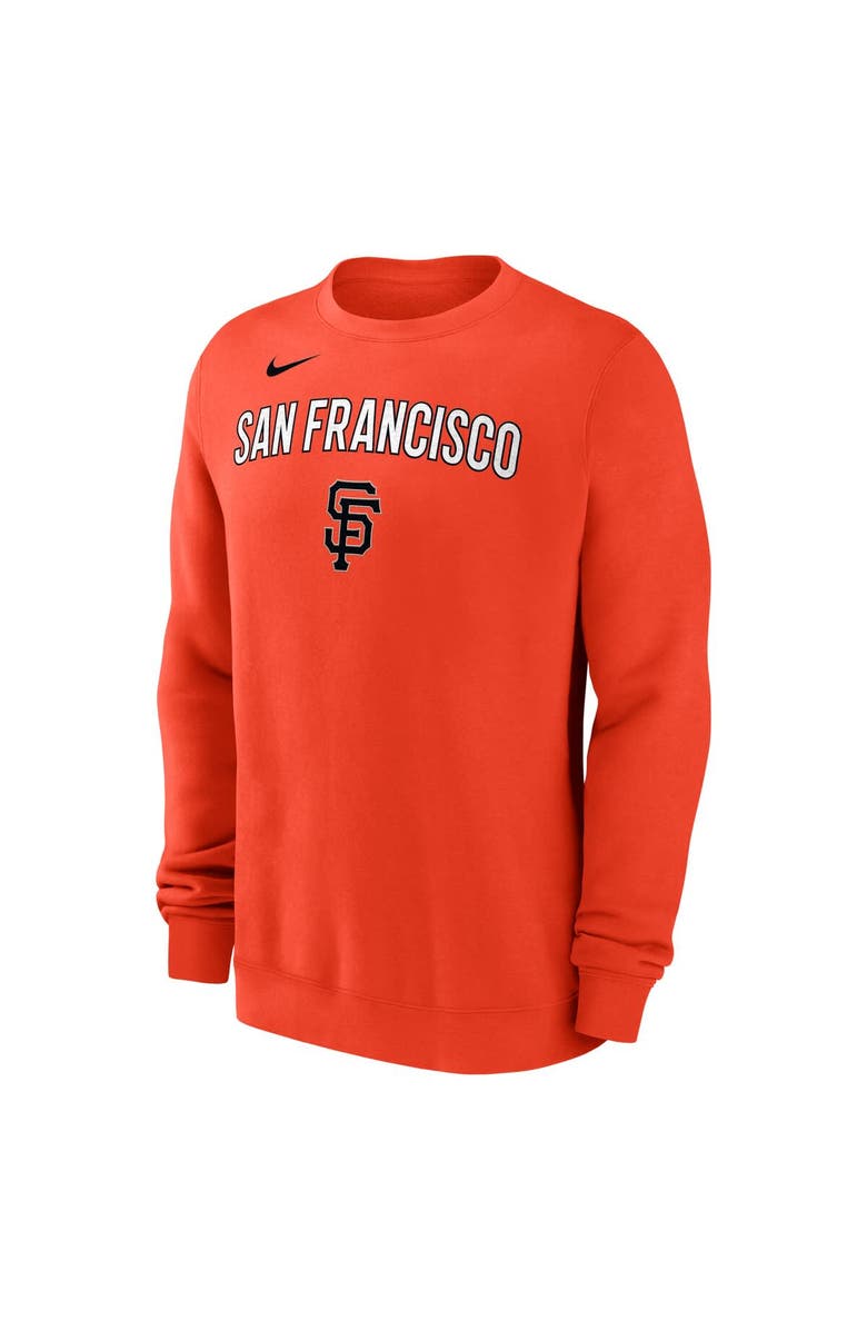 Nike Men's Nike Orange San Francisco Giants Pullover Sweatshirt, Alternate, color, Orange