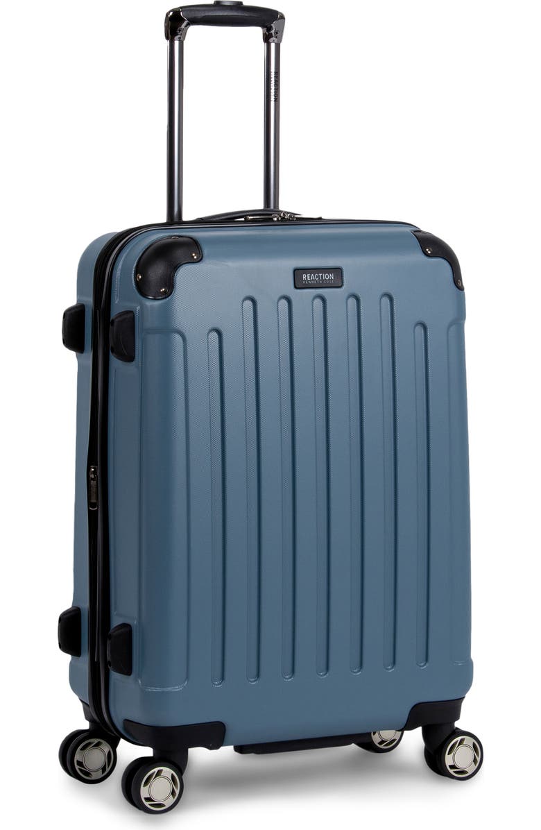 Kenneth Cole Reaction Renegade 20” Lightweight Hardside Expandable Carry-On Luggage, Alternate, color, Granite Blue