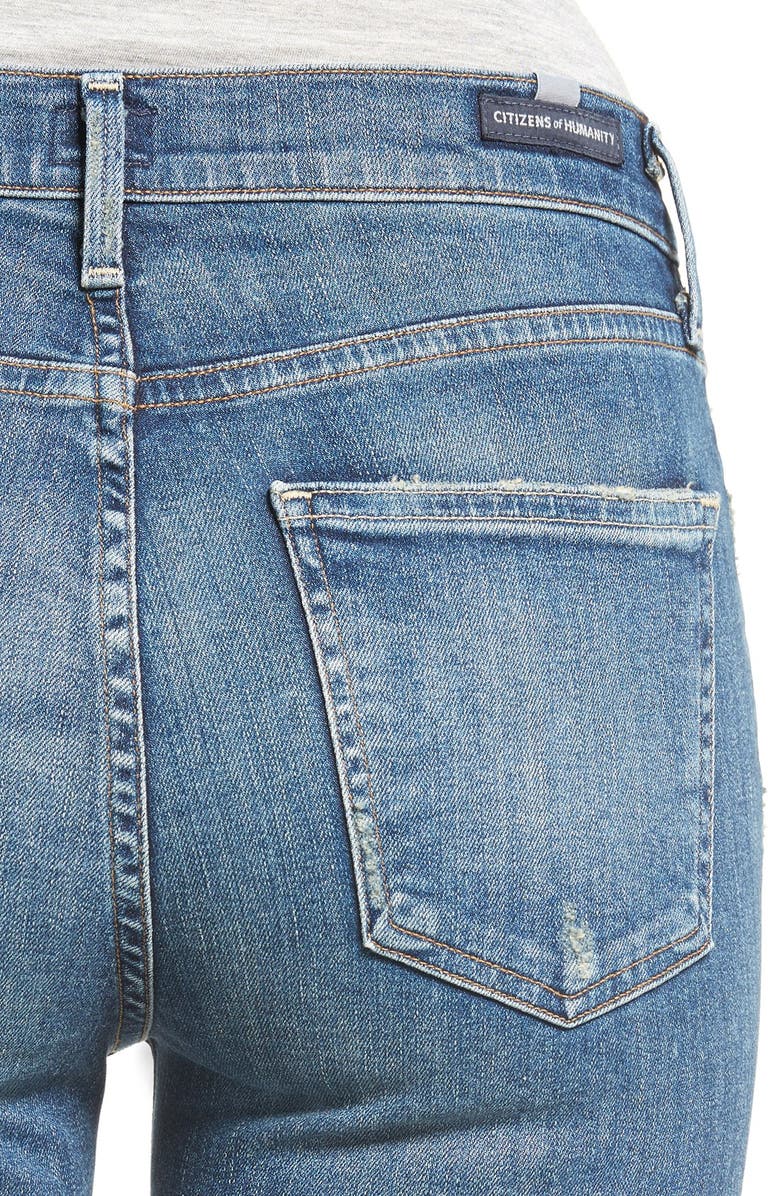 Citizens of Humanity Rocket High Waist Crop Skinny Jeans, Alternate, color,
