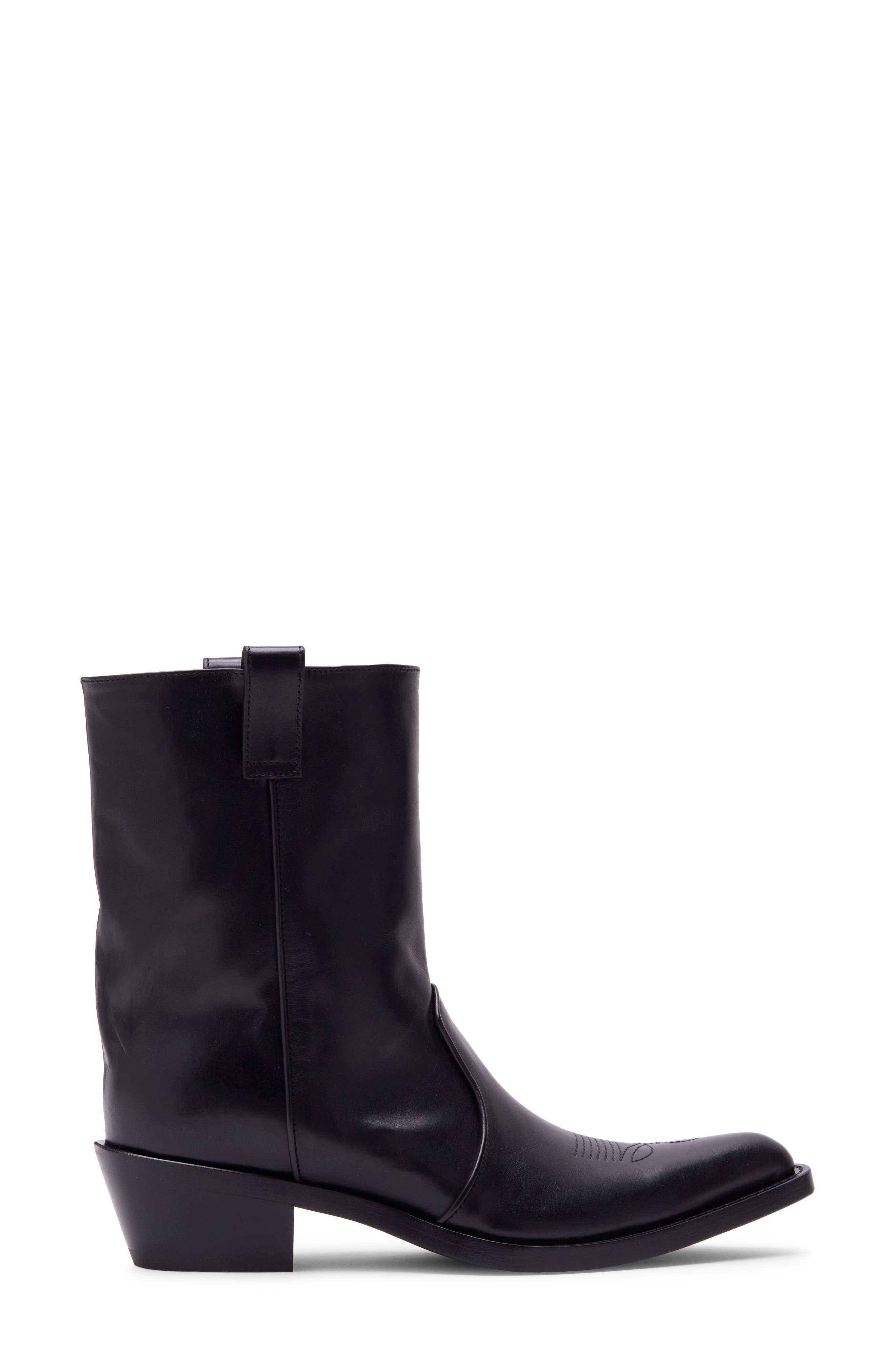 Clive Ankle Boot, Alternate, color, BLACK
