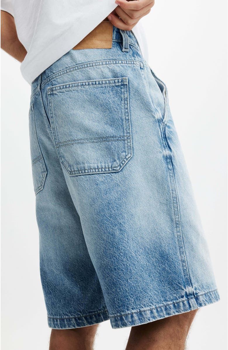 Cotton On Men's Baggy Denim Short, Alternate, color, 