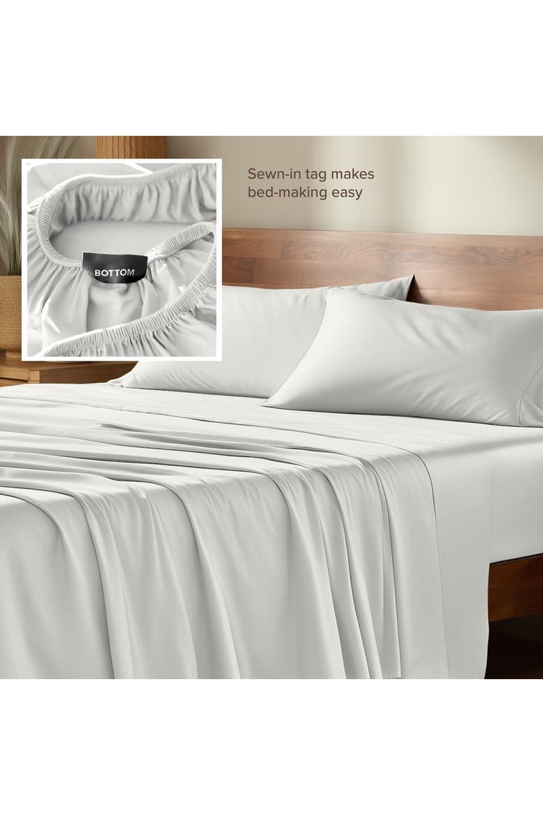 Cooling Rayon Sheet Set, Alternate, color, Antique White