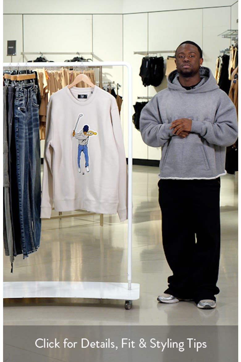 Swingman Appliqué Sweatshirt video