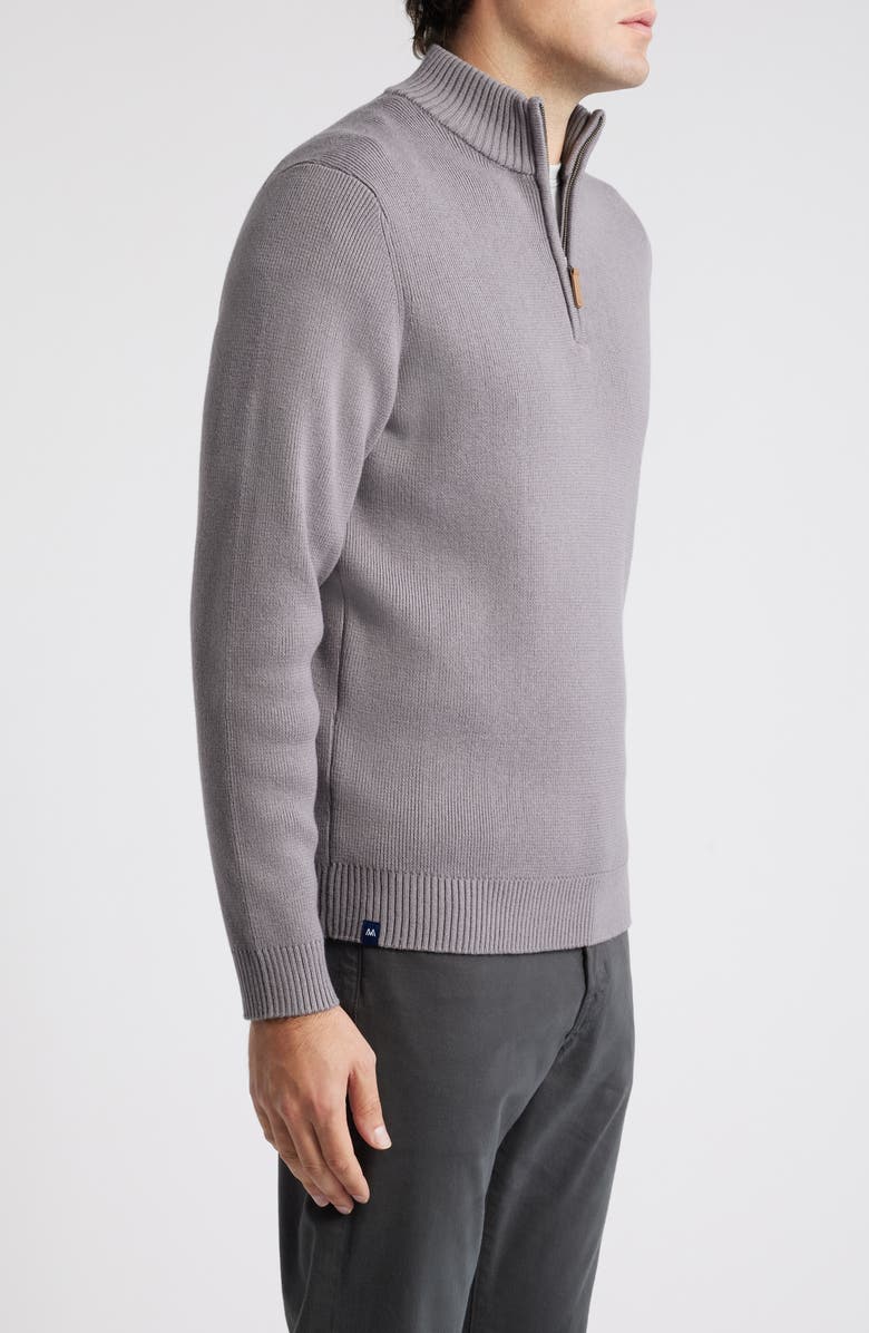 Mizzen+Main Hillcrest Quarter Zip Pullover Sweater, Alternate, color,