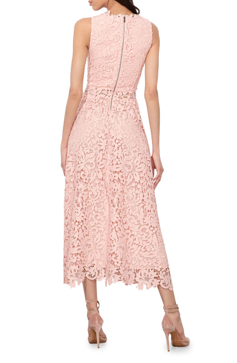 Babette Sleeveless Lace Midi Dress