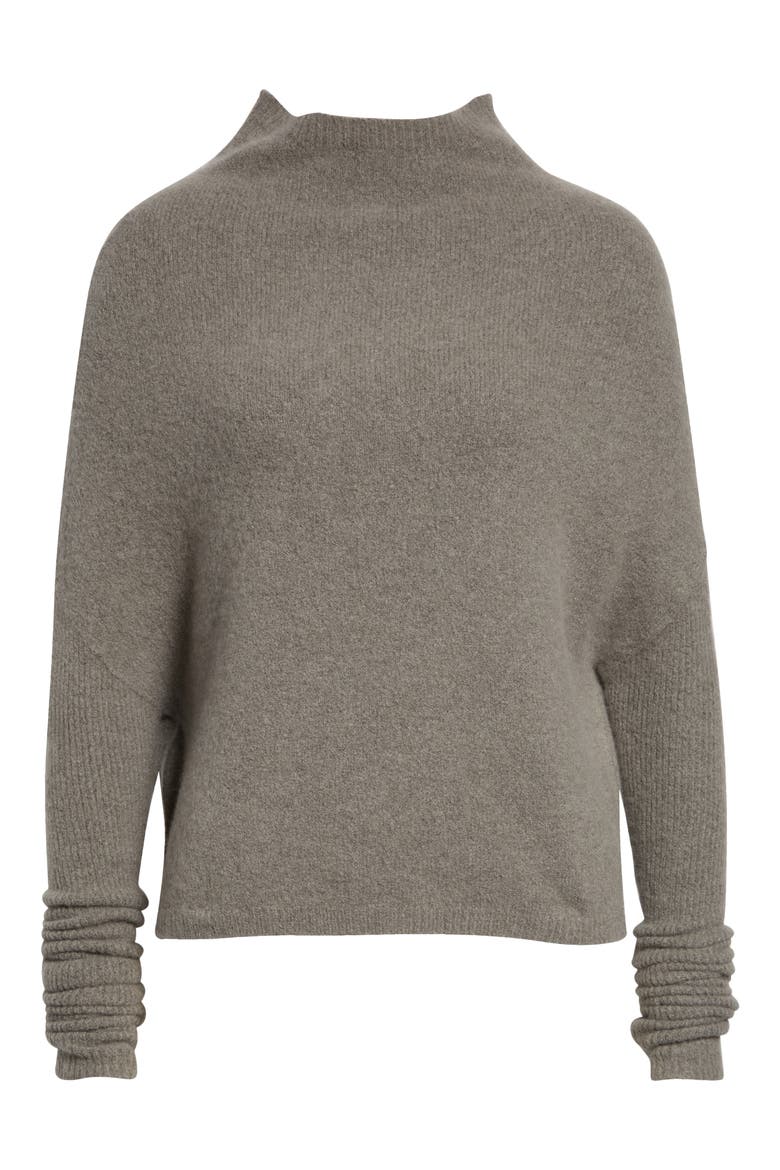 Crater Cashmere Blend Sweater, Alternate, color, DUST
