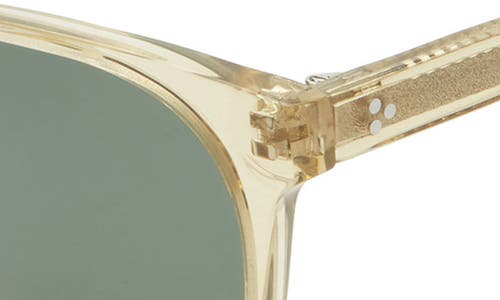 Diff Dash 69mm Oversize Polarized Mirrored Aviator Sunglasses In Gold