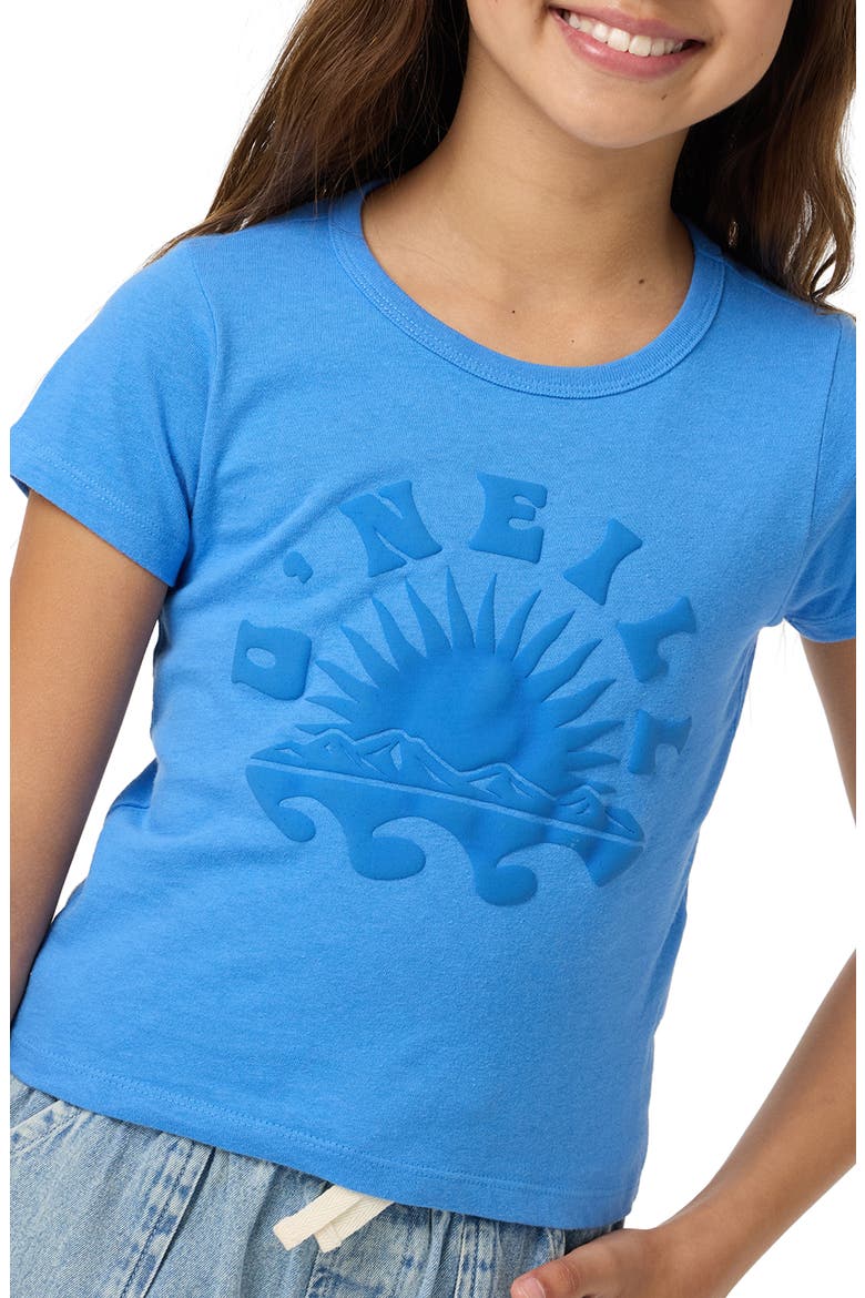 Kids' Strato Willa Skimmer Cotton Graphic T-Shirt, Alternate, color, REGATTA BLUE