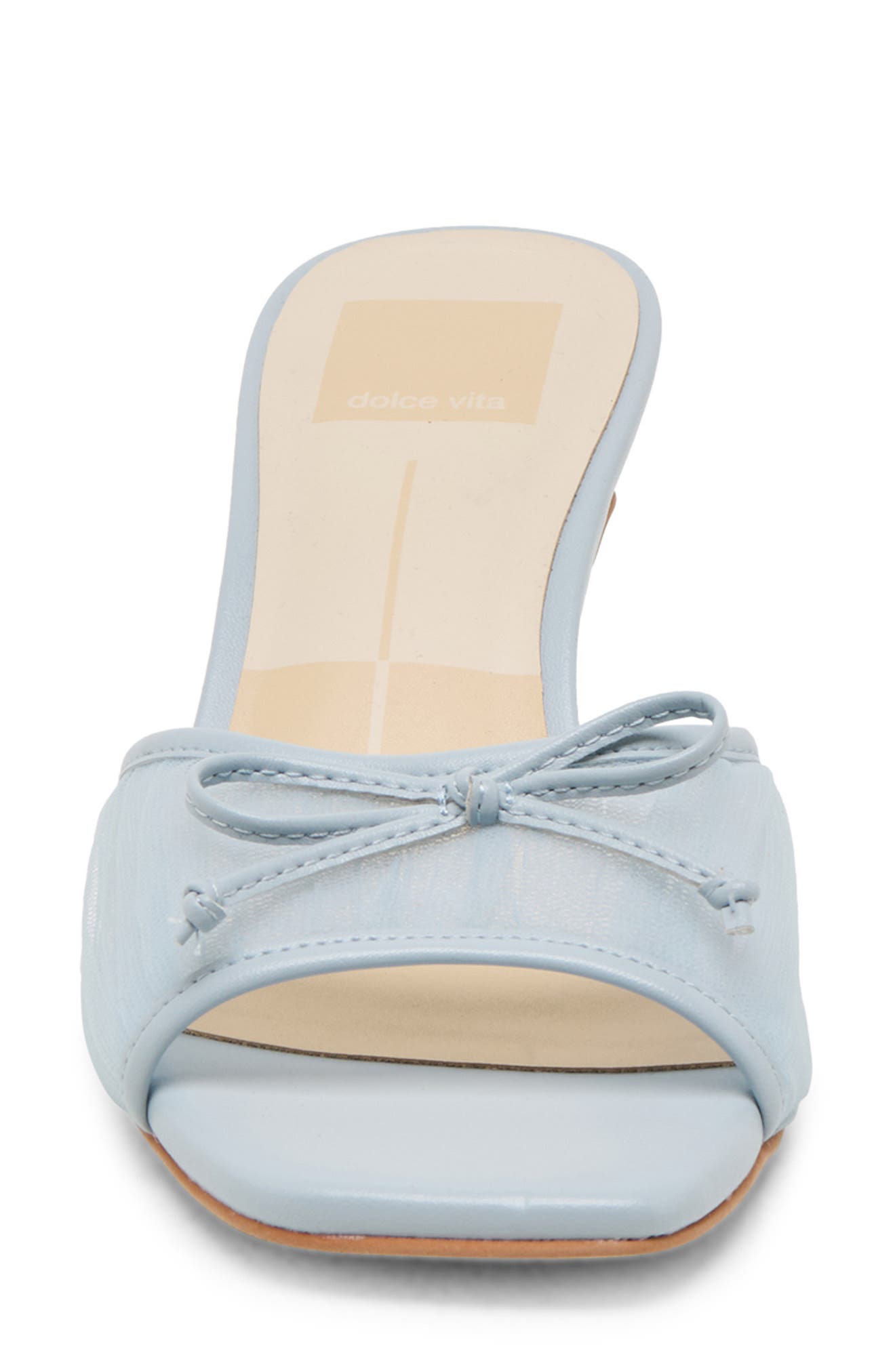 Dolce Vita Galen Slide Sandal, Alternate, color, Light Blue Tule