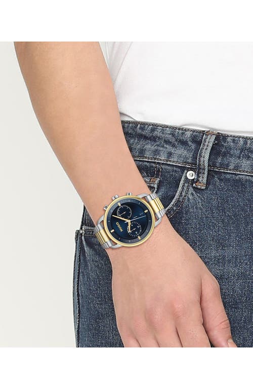 Hugo Boss Hugo Advise Chronograph Bracelet Watch, 44mm In Blue