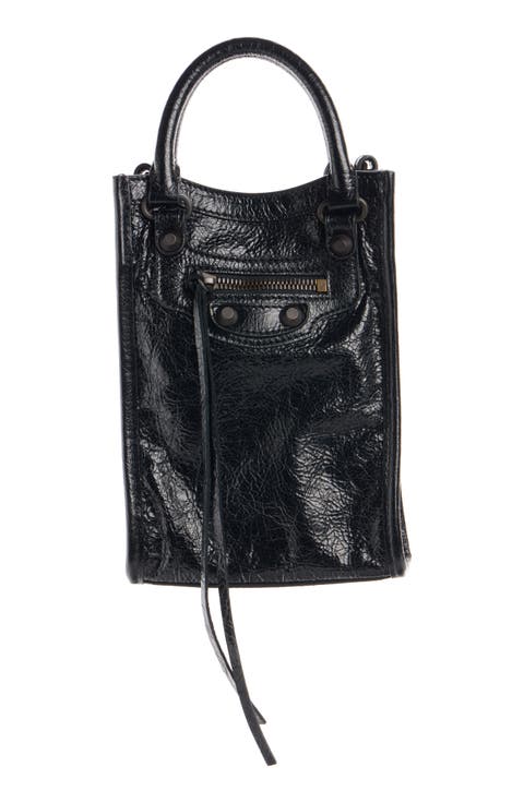 Le City Tote Leather Phone Holder