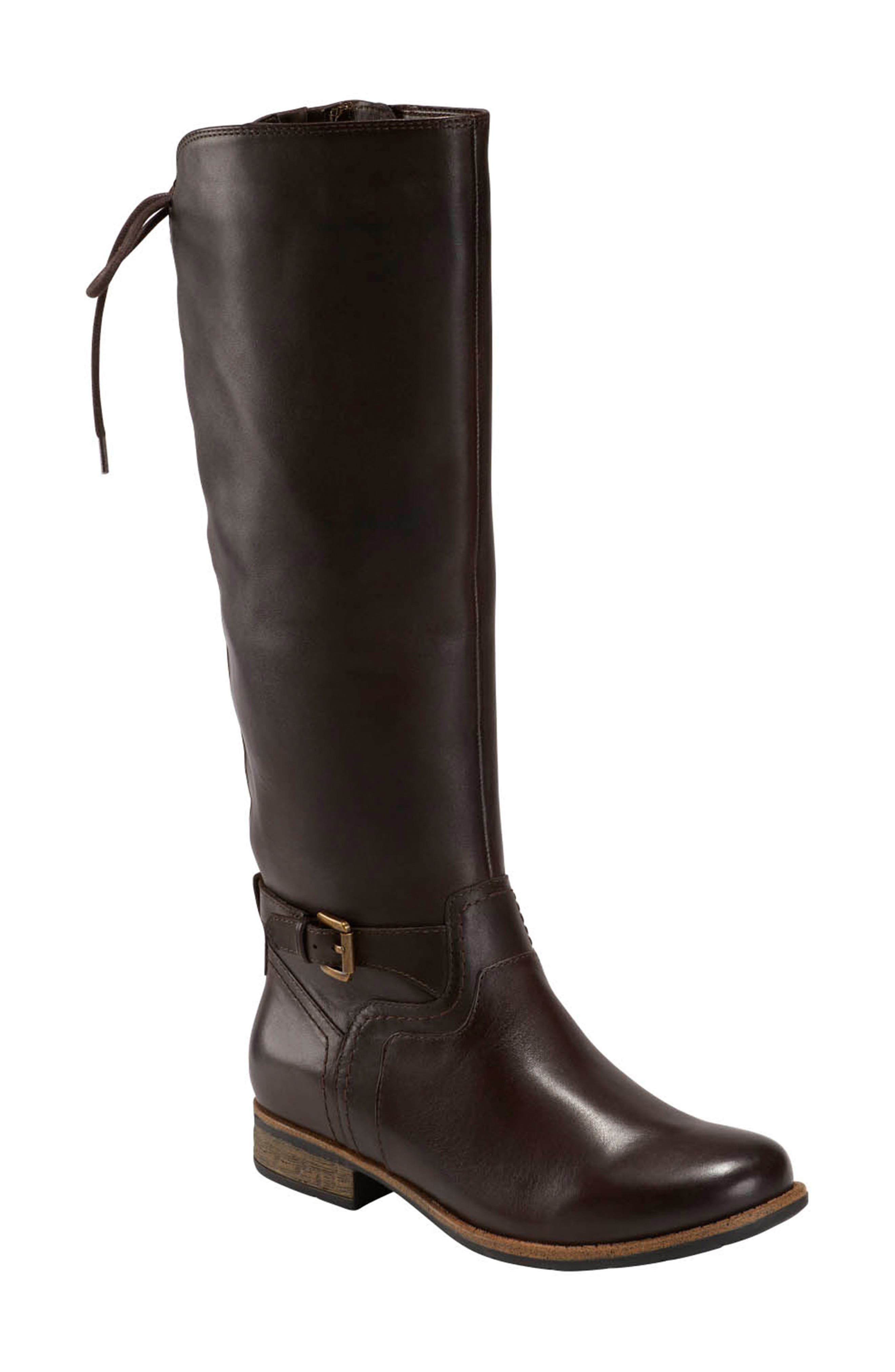 Earth Avani 2 Beaverton Riding Boot, Main, color, JAVA LEATHER