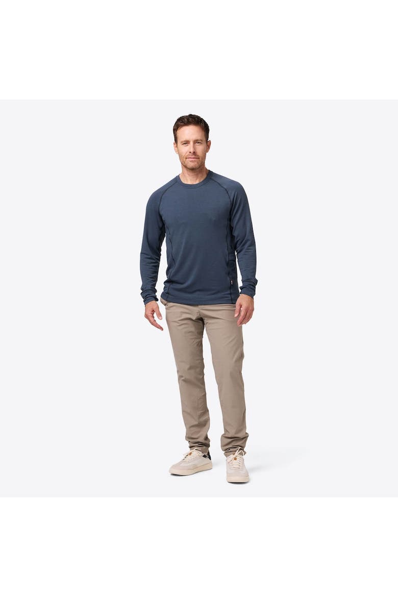 Baselite Heated Base Layer Shirt, Alternate, color, Arctic Blue