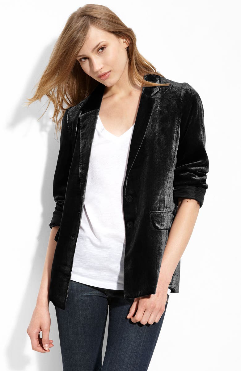 Halogen<sup>®</sup> 'Liquid Velvet' Jacket, Main, color, 