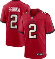 Nike Men's Nike Emeka Egbuka Red  Tampa Bay Buccaneers Team  Game Jersey
