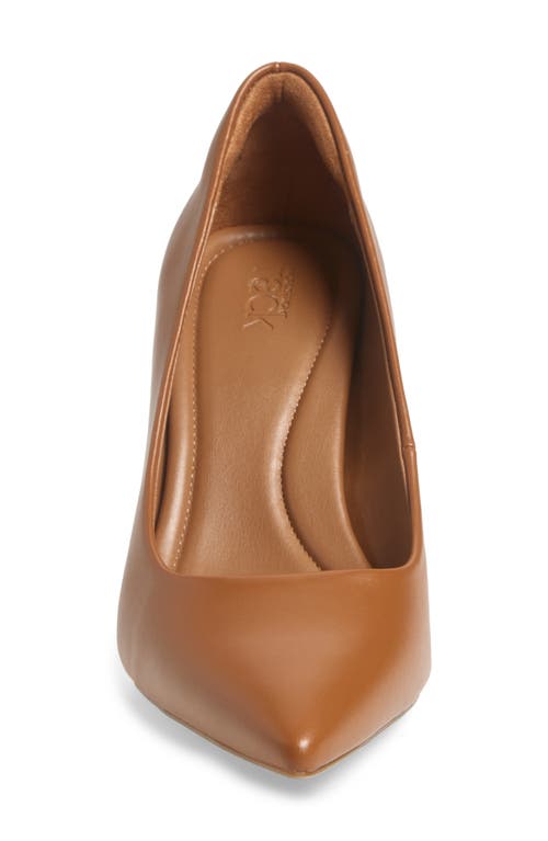 Nordstrom Rack Paige Faux Leather Pump In Tan Toffee