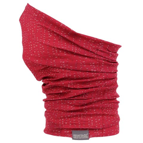 Childrens/Kids Multitube Trailing Leaves Neck Warmer