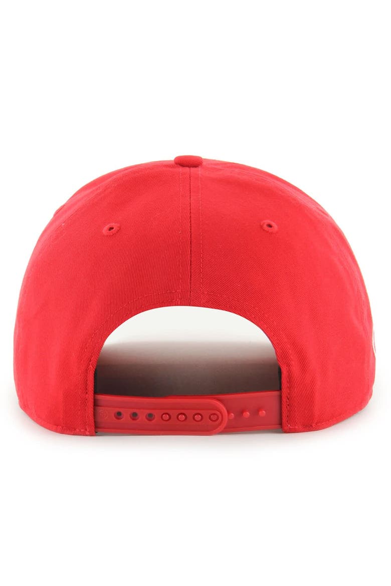 Men's '47 Scarlet San Francisco 49ers Foundational Hitch Adjustable Hat, Alternate, color, Scarlet